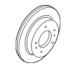 D0206ZM00CNW - Brakes: Value Advantageâ„¢ ROTOR-DISC BRAKE,FRONT for INFINITI: M45, Q45 Image