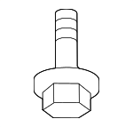 6104102AA - : Trans Mount Bracket Mount Bolt for Chrysler: 300 | Dodge: Charger, Magnum Image