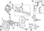 13535654 - : Hub Assembly for Chevrolet: Equinox EV Image