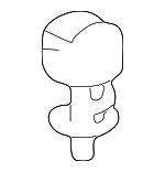 3362320120 - Body: Button for Toyota: Celica Image