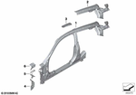 41007469620 - Bodywork: Crash Reinforcement, Right for BMW Image