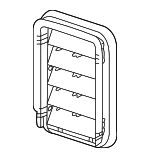 6294002170 - Body: Pressure Vent for Lexus: GX550, NX250, NX350, NX350h, NX450h+, RX350, RX350h, RX450h+, RX500h, RZ300e, RZ450e, UX200, UX250h, UX300h Image
