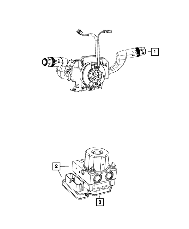 68361756AA - Electrical: Anti-lock Brake System Module for Mopar Image image