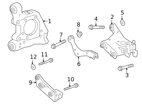 Rear Suspension for 2024 INFINITI QX55 #0