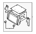 965603W752DC9 - : Display Unit for Kia: Sportage Image