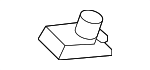 90302SA4003 - Body: Lower Trim Panel U-Nut for Acura Image