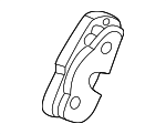 971886481A - Body: Folding Seat Latch for Porsche Image