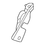 971885933A1E0 - Body: Seat Latch Cover for Porsche Image