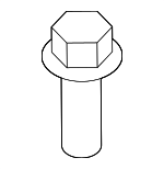 MS240188 - Body: Seat Adjuster Mount Bolt for Mitsubishi: Lancer, Mirage G4, Outlander, Outlander PHEV, Outlander Sport Image