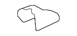 6977A016 - Body: Track End Cover for Mitsubishi Image