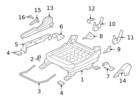 Tracks & Components for 2007 Mitsubishi Outlander #3