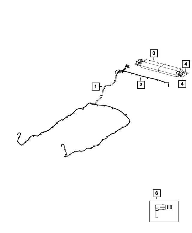 68264595AB - : Air Suspension Reservoir for Mopar Image