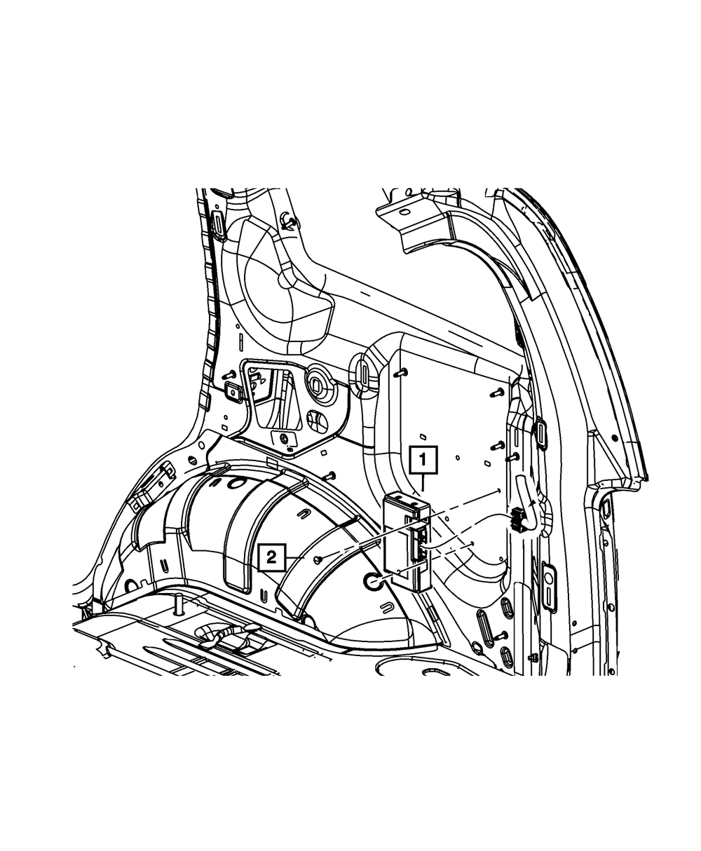 Telematics Module - Mopar (5091957AA)