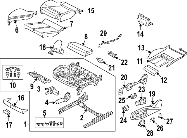 4M095933902R - Body: Occupant Sensor for Audi Image