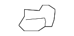 MR201972 - Body: Trunk Side Trim Fastener for Mitsubishi Image