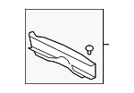 7240A032 - Body: Rear Panel Trim for Mitsubishi Image