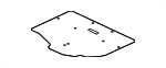 7646A053 - Body: Floor Cover for Mitsubishi Image