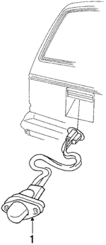 4174869AB - : License Lamp for Chrysler: Town &amp; Country | Dodge: Caravan, Grand Caravan, Mini Ram Image