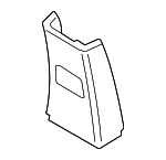 51437220573 - Body: Upper Center Pillar Trim for BMW: 535i GT, 535i GT xDrive, 550i GT, 550i GT xDrive Image