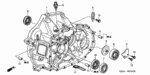 21101PPP000 - Transmission - Manual: PLATE, NEEDLE SET for Honda Image