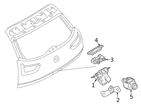 Liftgate for 2014 BMW i3 #0