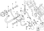 11361407472 - Engine: Connecting Line for BMW Image