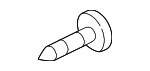 93913244J0 - Body: Side Trim Screw for Honda Image
