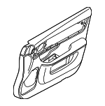 C2D25674YMS - : Door Trim Panel for Jaguar: XJ, XJR, XJR575 Image