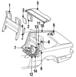 1248600274 - : Air Deflector for Mercedes-Benz Image