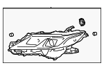 8115006D72 - Electrical: Headlamp Assembly for Toyota: Camry Image