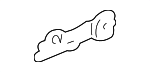 4959037 - Body: Quarter Panel Filler Panel Bracket for Saab Image