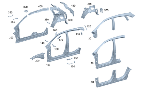 Side Walls for 2024 Mercedes-Benz GLA35 AMG #0