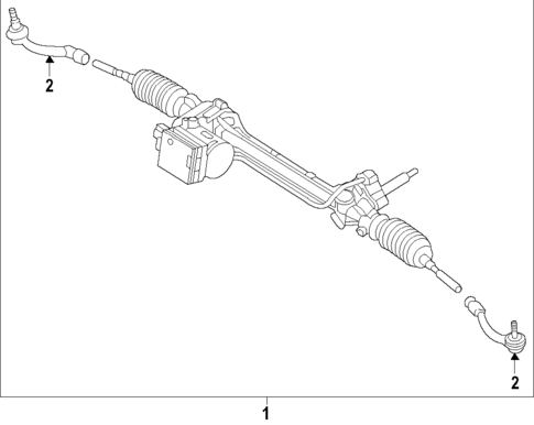Steering Gear & Linkage for 2023 Genesis GV70 #1