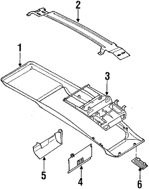 Overhead for 1989 Chrysler LeBaron #0