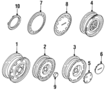 4030056A28 - Suspension: Wheel for Nissan: Sentra Image