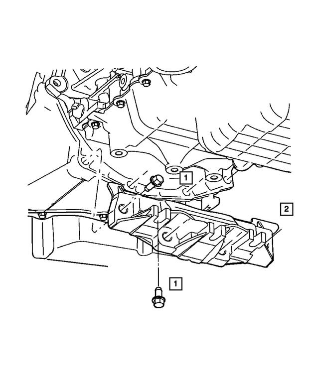 4792885AB - Automatic Transaxle 4 Speed: Structural Collar for Mopar Image
