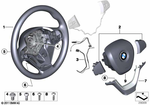 32306879924 - Steering: Sport Steering Wheel, Leather for BMW Image
