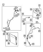 68237075AA - Air Conditioners and Heaters: A/c Line Valve Core for Mopar Image image