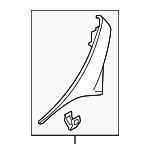 51459811022 - : Side Trim for Mini: Cooper Countryman, Cooper Paceman Image