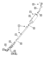 52122651AF - Exhaust: Exhaust Support Isolator for Mopar Image
