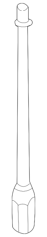 15023264 - : Antenna Mast for Chevrolet: Blazer, S10, Trailblazer, Trailblazer EXT | GMC: Envoy, Envoy XL, Jimmy, Sonoma | Oldsmobile: Bravada Image