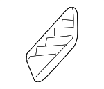 8K08197936PS - Body: Defroster Nozzle for Audi: A4, A4 Quattro, allroad, S4 Image