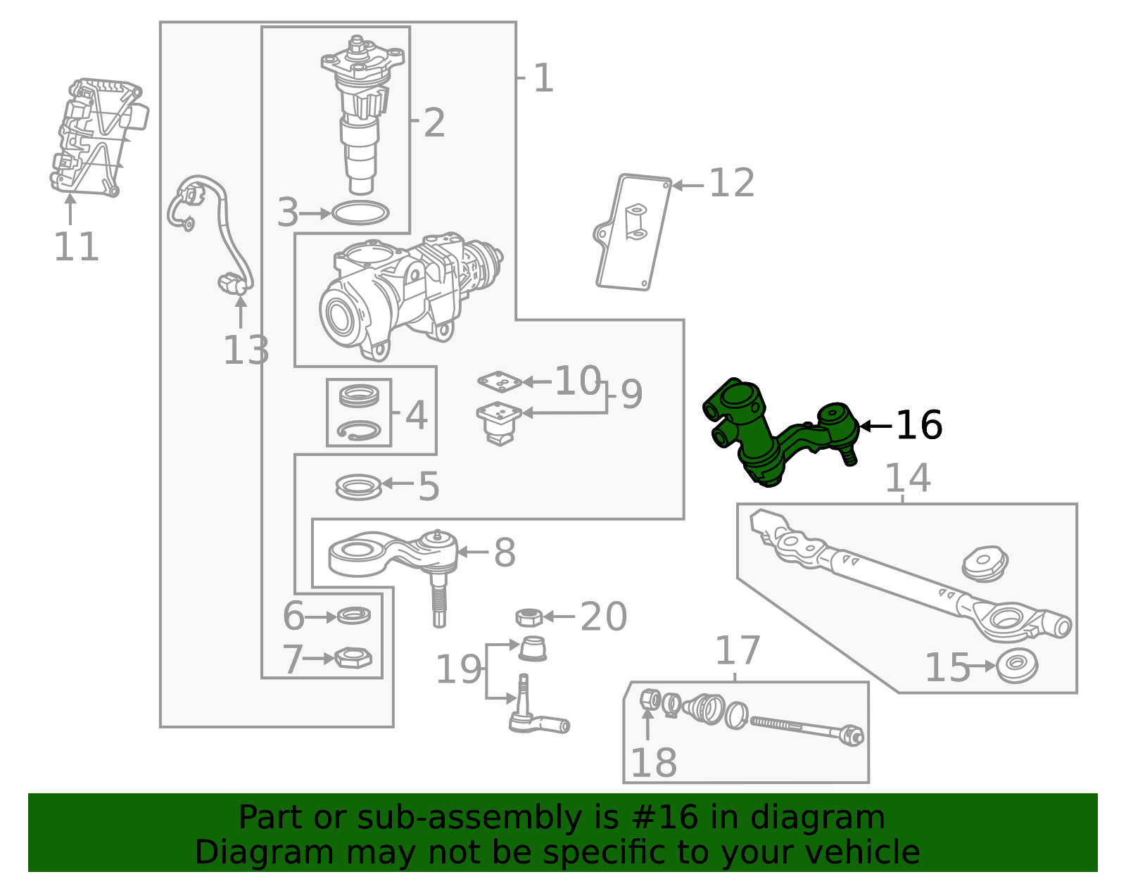 Idler Arm Replaced by 86305239 84467788 GM | GMPartsDirect.com