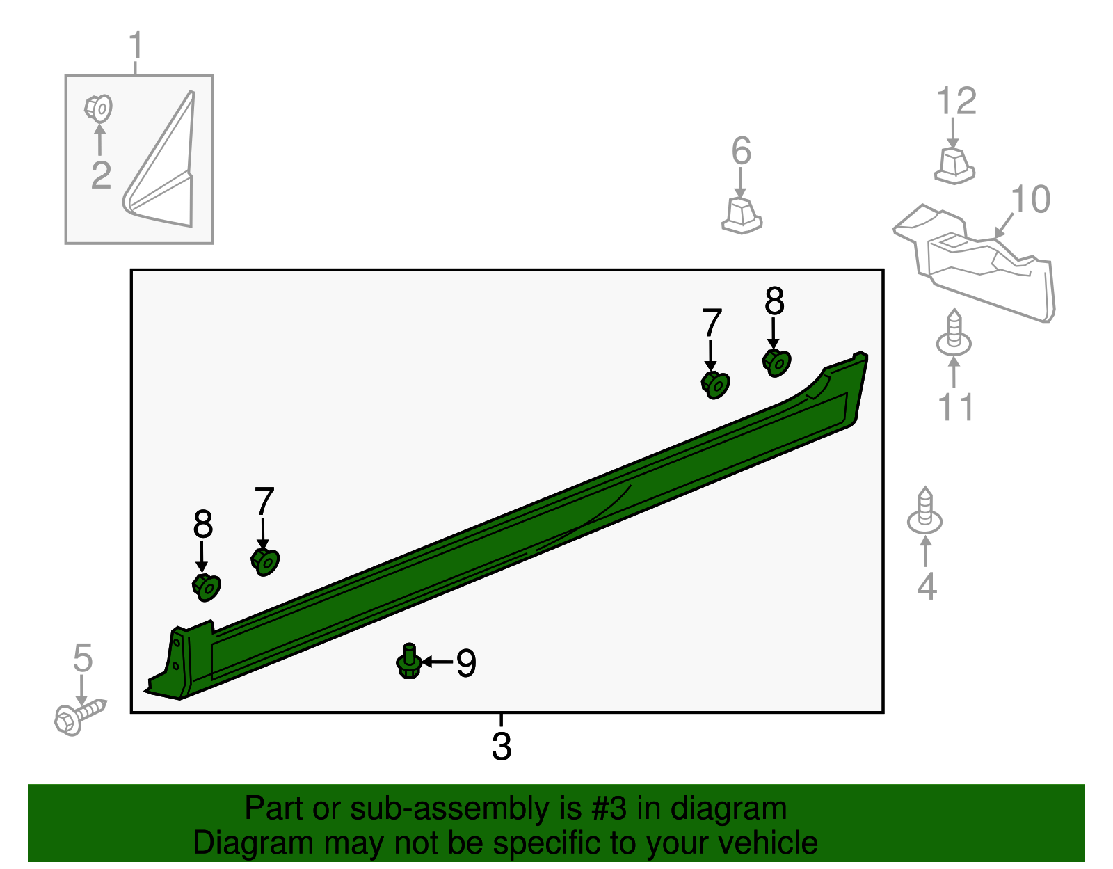 95391470 - 2013-2015 Chevrolet Spark - Primed Driver Side Rocker Panel ...