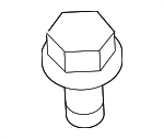 11609989 - Cooling System: Trans Cooler Upper Bolt for GM Image