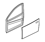 5700B594 - Body: Door Shell for Mitsubishi Image