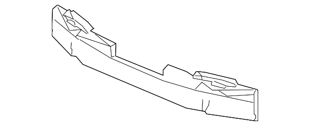 thumbnail image 2 of Front Bumper Absorber For Honda Civic Sedan 2006-2008 - E-Auto HO1070141 / 71170SNAA00 2 of 6