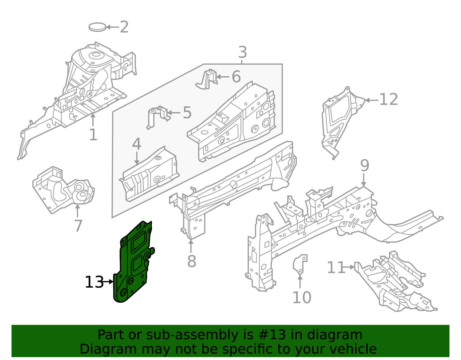 237F4-6RC1A - Transmission Control Module Bracket - 2022-2025 Nissan ...