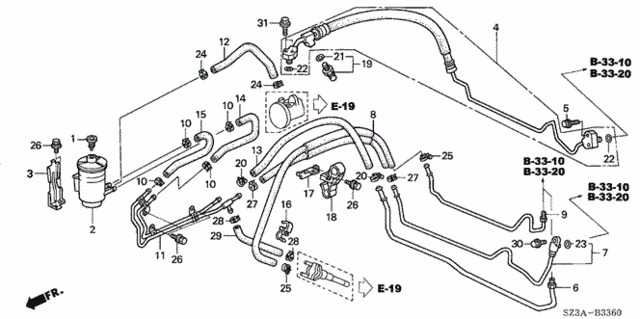 P.S. Lines for 2004 Acura RL #0