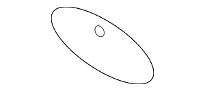 86352K4000 - : Emblem Mount Bracket for Hyundai Image